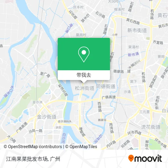 江南果菜批发市场地图