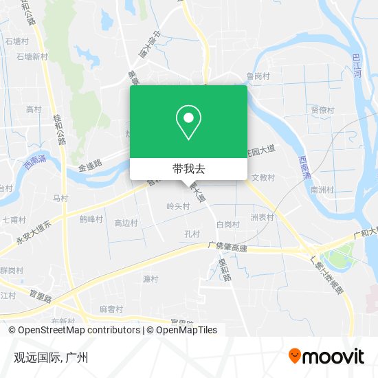 观远国际地图