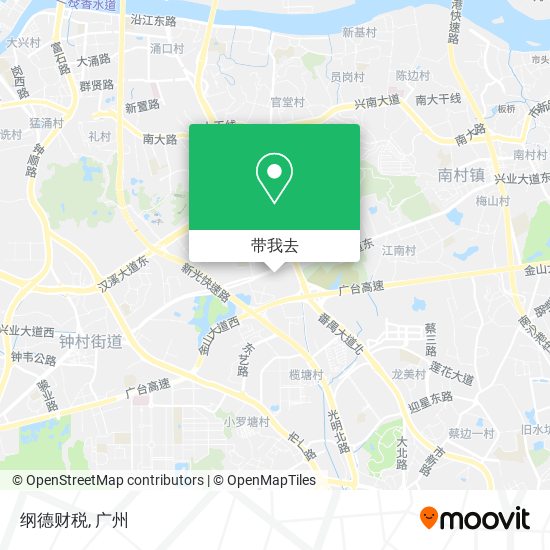 纲德财税地图