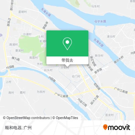 顺和电器地图