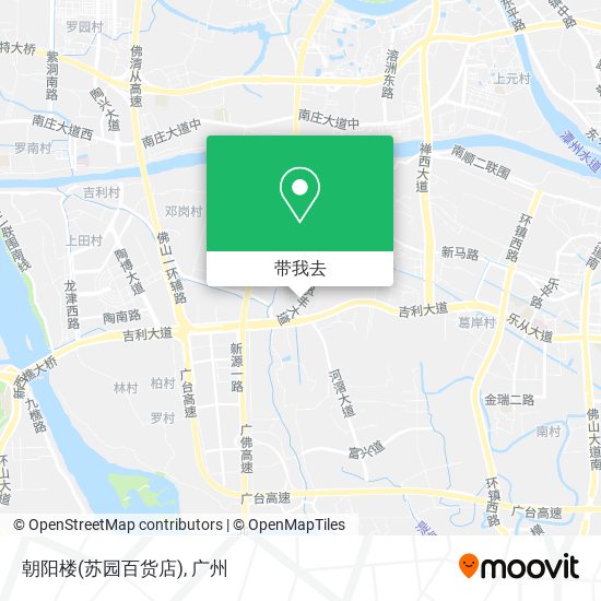 朝阳楼(苏园百货店)地图