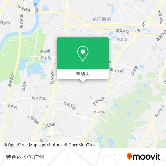 特色跳水鱼地图