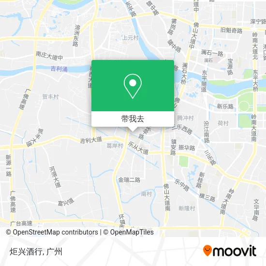 炬兴酒行地图
