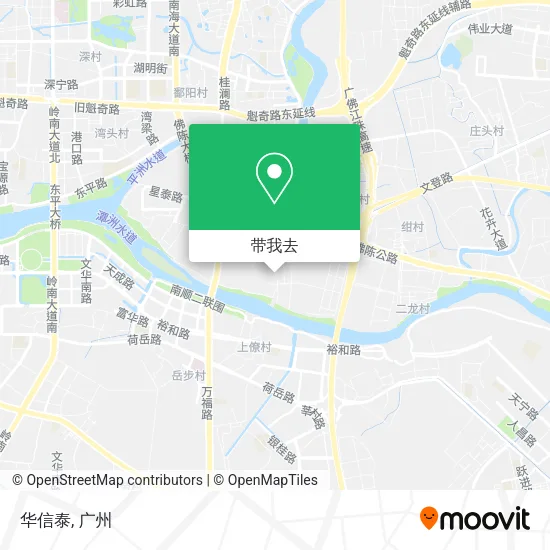 华信泰地图