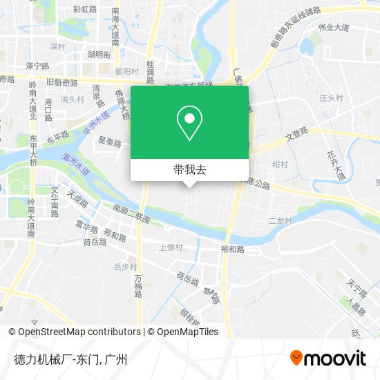 德力机械厂-东门地图