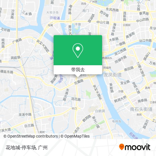 花地城-停车场地图