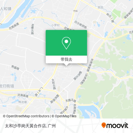 太和沙亭岗天翼合作店地图