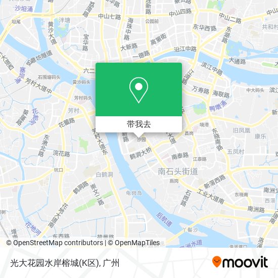 光大花园水岸榕城(K区)地图