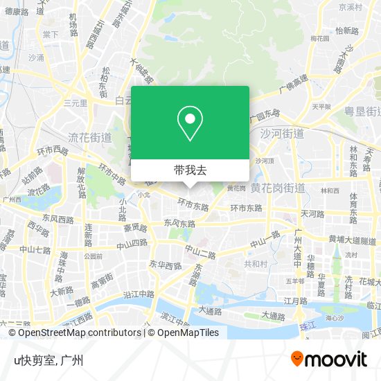 u快剪室地图