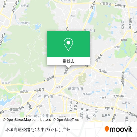 环城高速公路/沙太中路(路口)地图