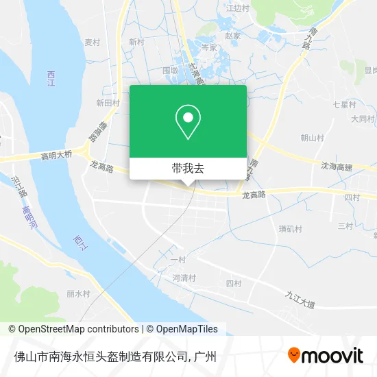 佛山市南海永恒头盔制造有限公司地图