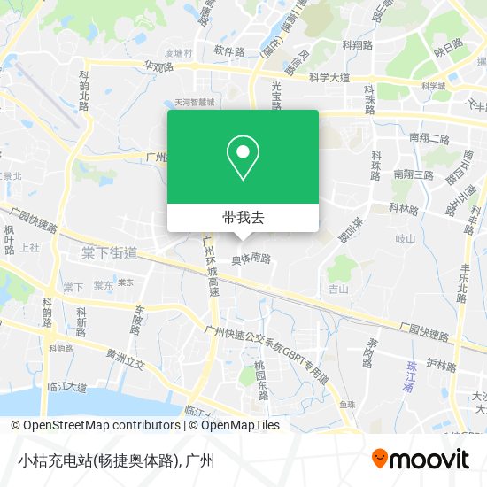 小桔充电站(畅捷奥体路)地图