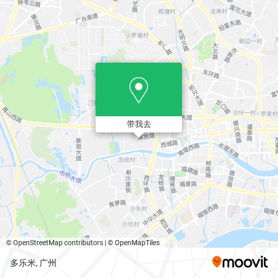 多乐米地图