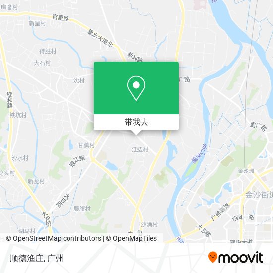 顺德渔庄地图