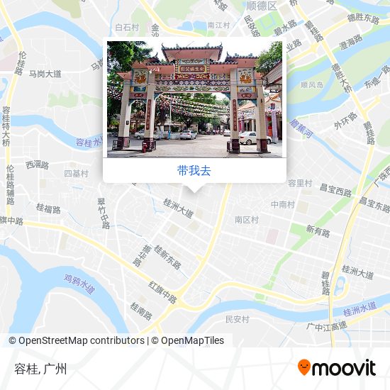 容桂地图