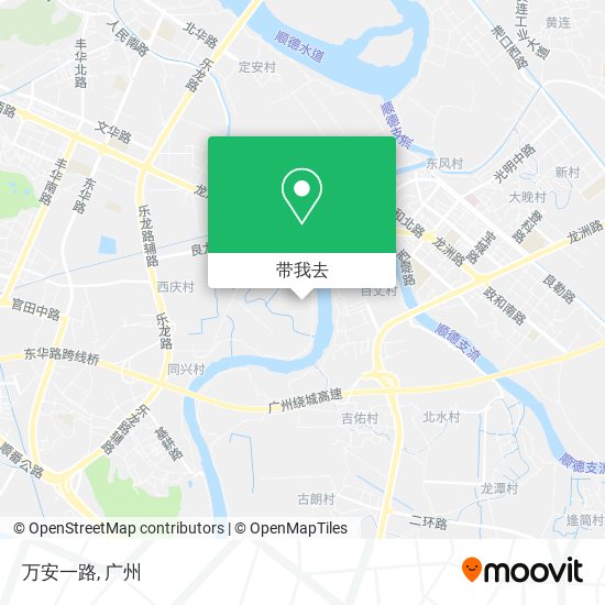 万安一路地图