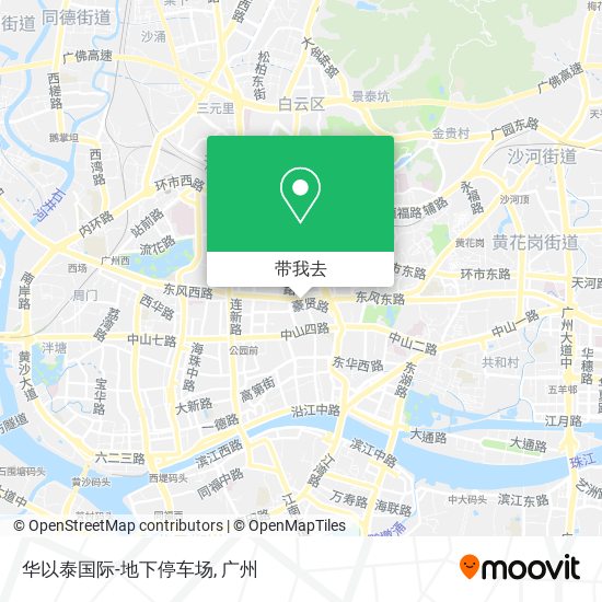 华以泰国际-地下停车场地图
