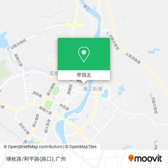 继枚路/和平路(路口)地图