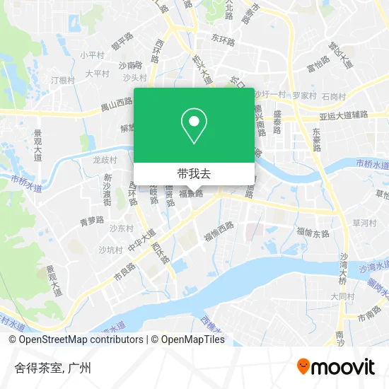 舍得茶室地图