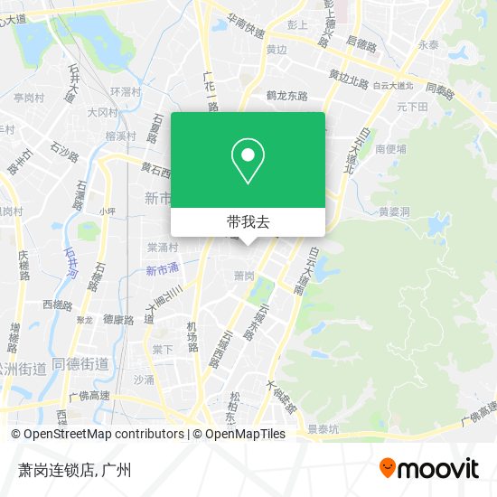 萧岗连锁店地图
