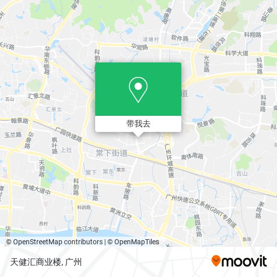 天健汇商业楼地图