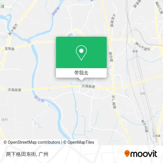 两下格田东街地图