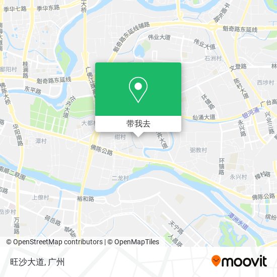 旺沙大道地图