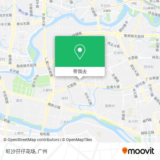 旺沙孖仔花场地图