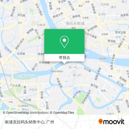 南浦克拉码头销售中心地图