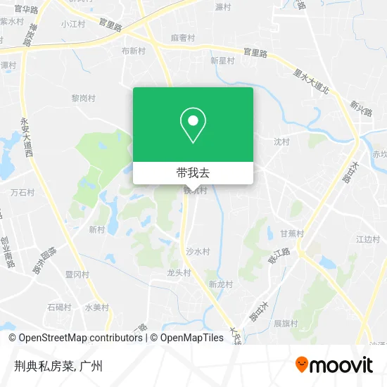 荆典私房菜地图
