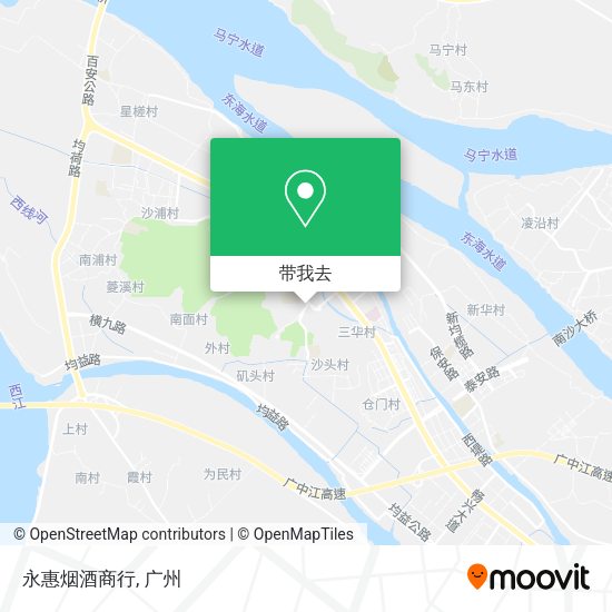 永惠烟酒商行地图