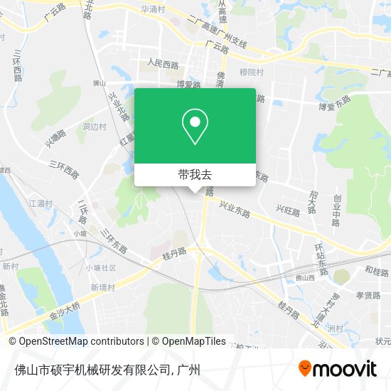 佛山市硕宇机械研发有限公司地图