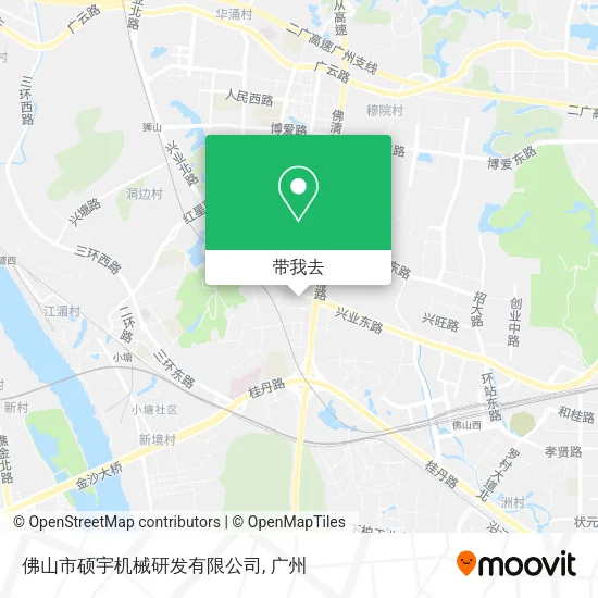 佛山市硕宇机械研发有限公司地图