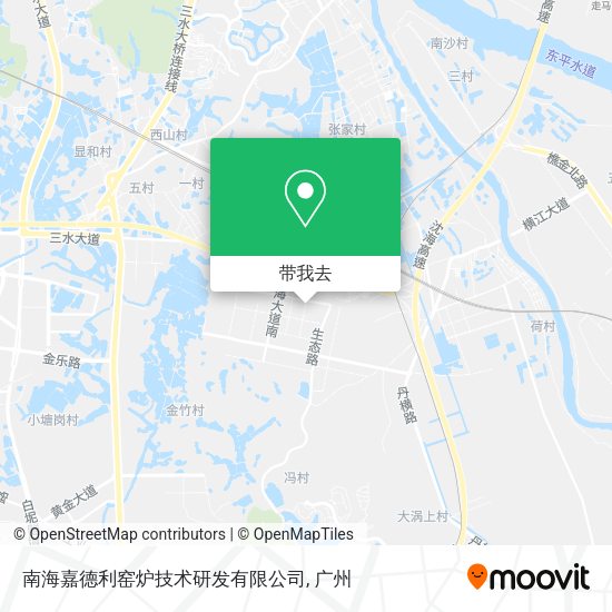 南海嘉德利窑炉技术研发有限公司地图