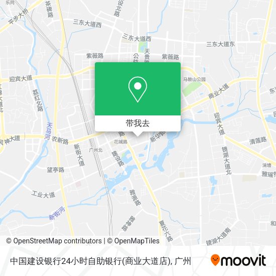 中国建设银行24小时自助银行(商业大道店)地图