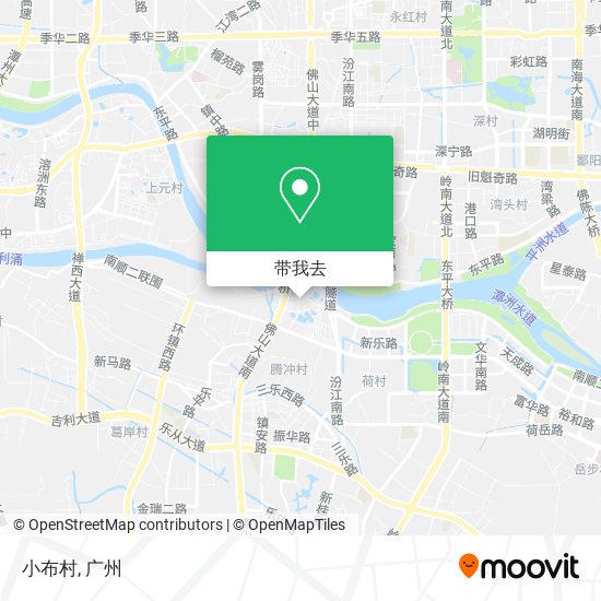 小布村地图