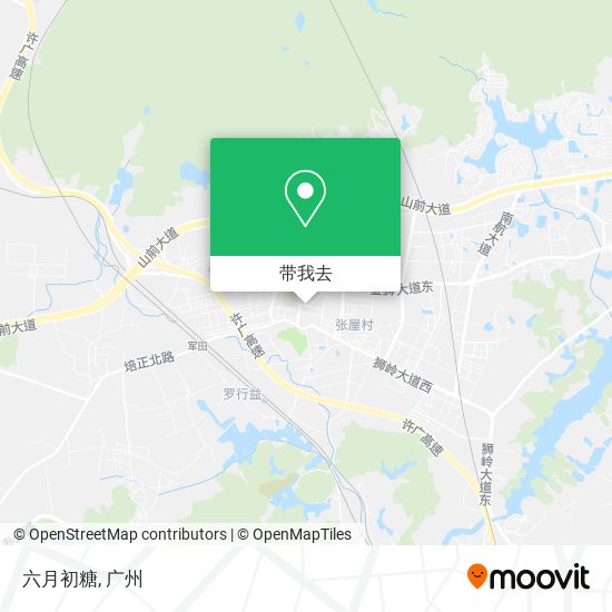 六月初糖地图