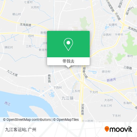 九江客运站地图