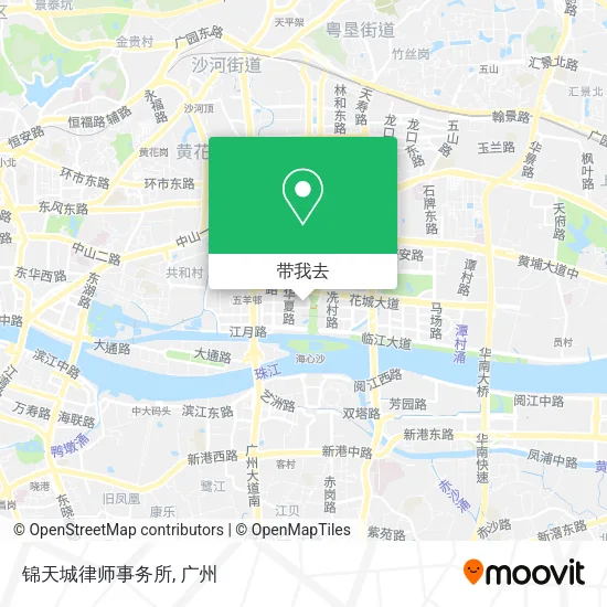 锦天城律师事务所地图