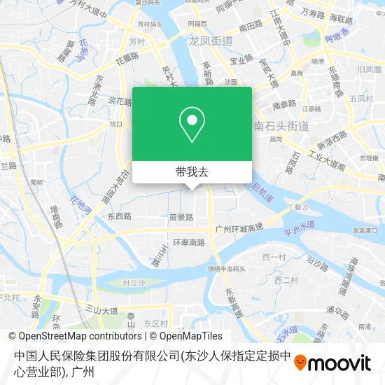 中国人民保险集团股份有限公司(东沙人保指定定损中心营业部)地图