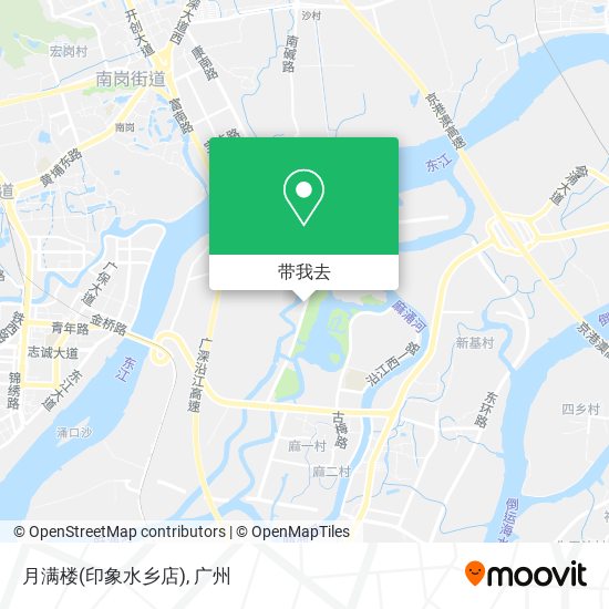 月满楼(印象水乡店)地图