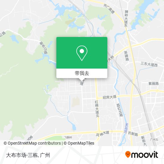 大布市场-三栋地图