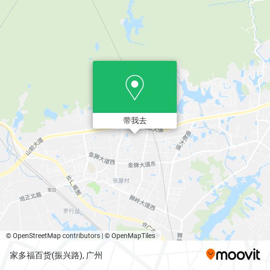 家多福百货(振兴路)地图