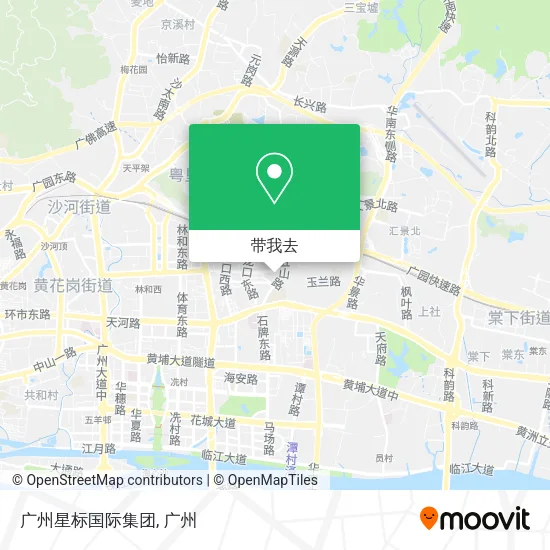 广州星标国际集团地图
