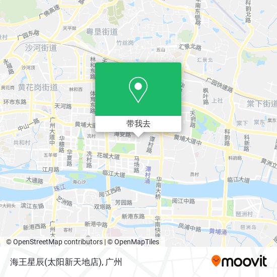 海王星辰(太阳新天地店)地图