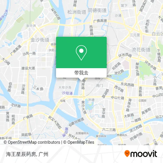 海王星辰药房地图