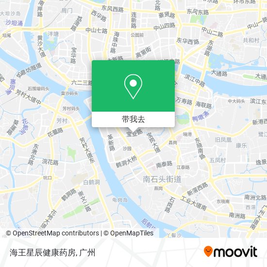海王星辰健康药房地图