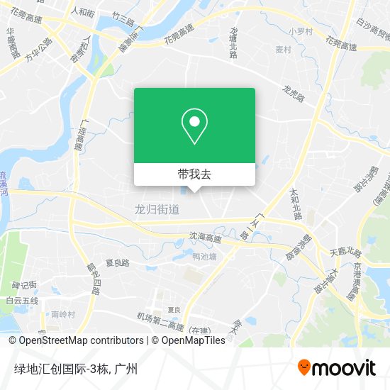 绿地汇创国际-3栋地图