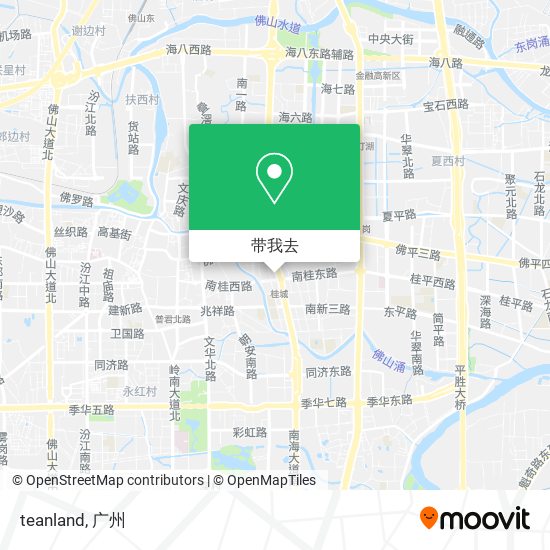 teanland地图