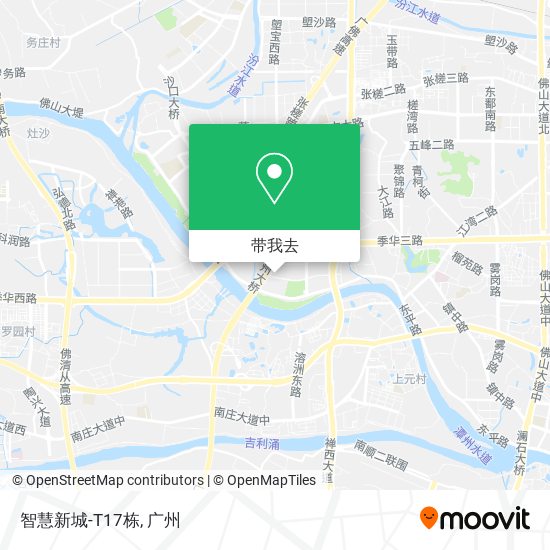 智慧新城-T17栋地图